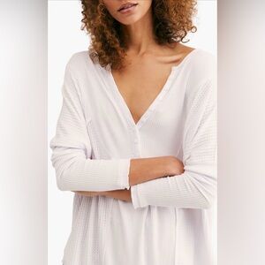 Free People Leo Henley Tee